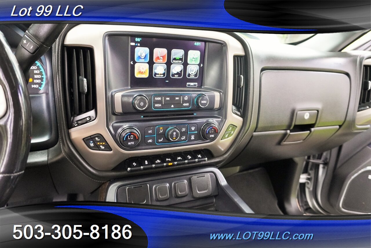 2018 GMC Sierra 1500 Denali 4X4 Only 84K Low Miles Heated AC Leather  Seats Moon Roof GPS Chrome Wheels Newer Tires 1 OWNER - Photo 22 - Milwaukie, OR 97267