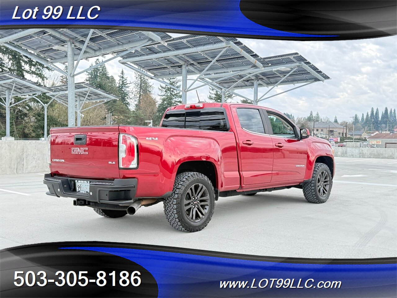 2019 GMC Canyon SLE CrewCab 4x4 Duramax 2.8L Diesel Turbo  1-Owner Bed BOX Slider BFG's Exhaust Brake Lane Departure Tow - Photo 12 - Milwaukie, OR 97267