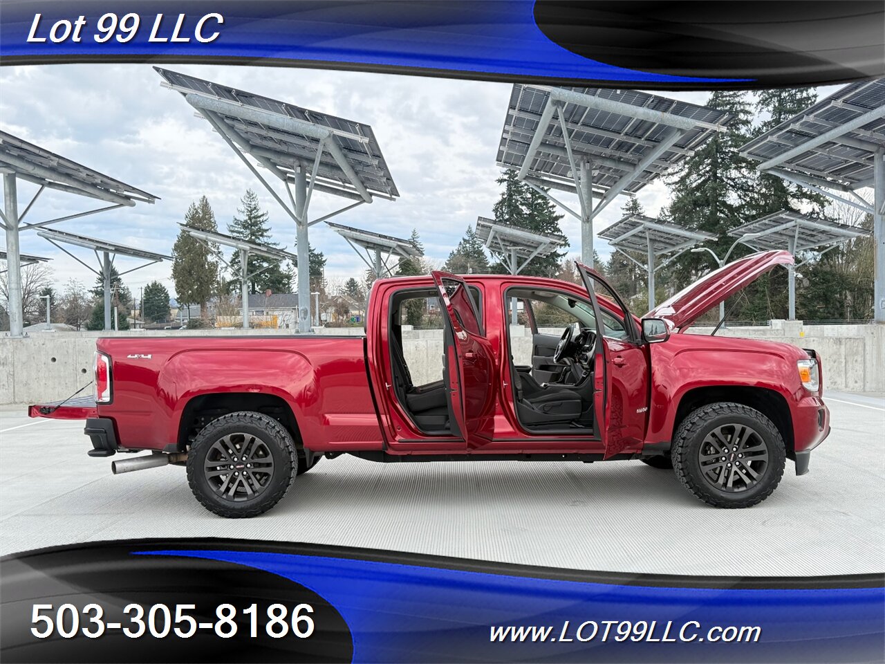 2019 GMC Canyon SLE CrewCab 4x4 Duramax 2.8L Diesel Turbo  1-Owner Bed BOX Slider BFG's Exhaust Brake Lane Departure Tow - Photo 29 - Milwaukie, OR 97267