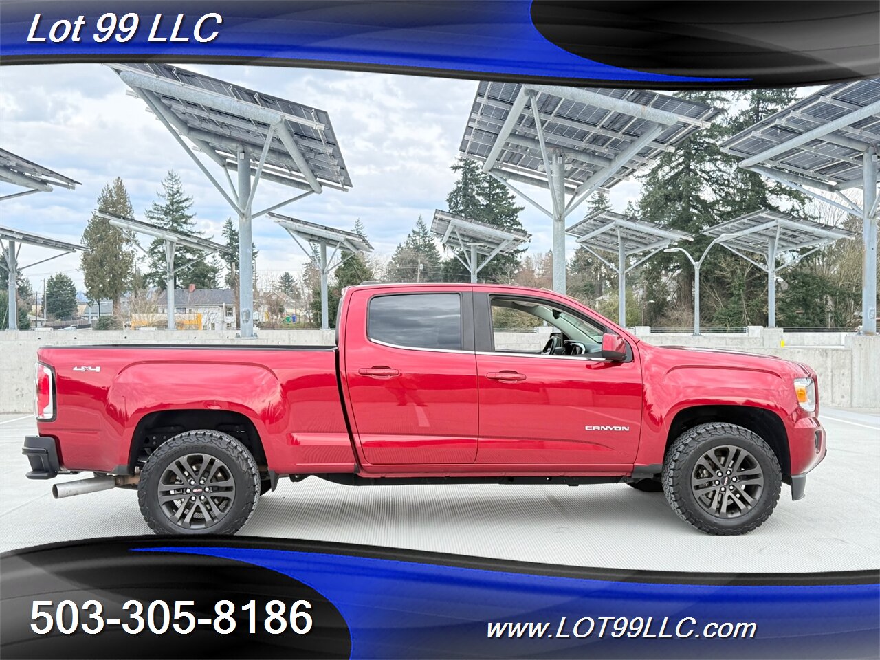 2019 GMC Canyon SLE CrewCab 4x4 Duramax 2.8L Diesel Turbo  1-Owner Bed BOX Slider BFG's Exhaust Brake Lane Departure Tow - Photo 11 - Milwaukie, OR 97267