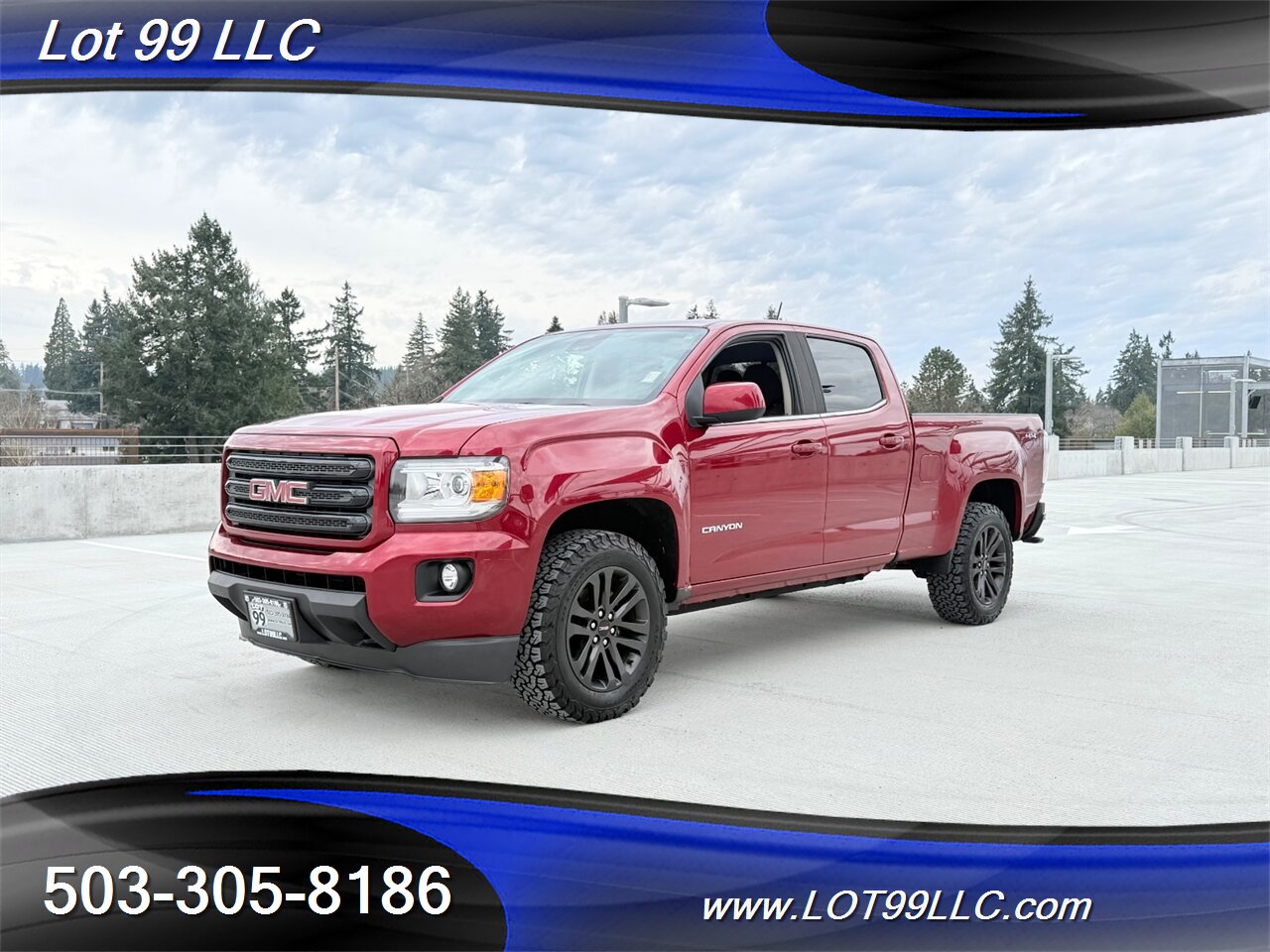 2019 GMC Canyon SLE CrewCab 4x4 Duramax 2.8L Diesel Turbo  1-Owner Bed BOX Slider BFG's Exhaust Brake Lane Departure Tow - Photo 8 - Milwaukie, OR 97267