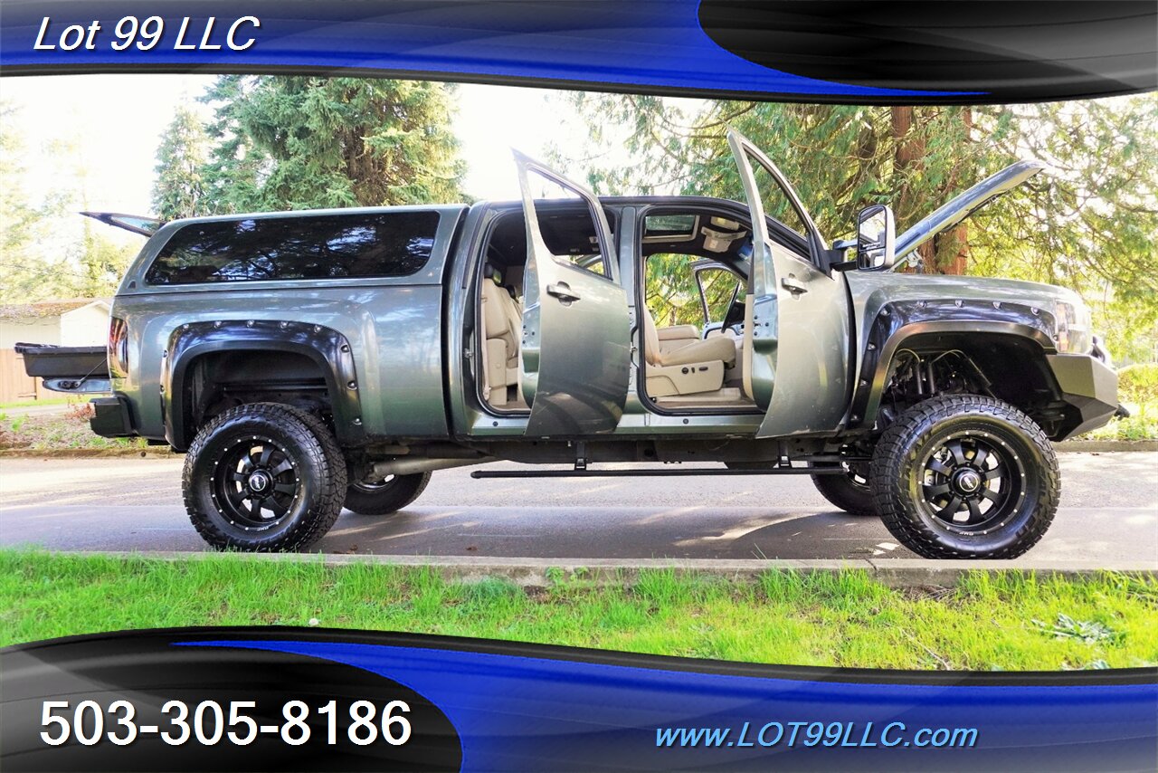 2011 Chevrolet Silverado 2500 HD LTZ 4X4 V8 6.0L Auto Heated Two Tone Leather  Moon Roof WINCH LIFTED 20 Wheels 37X13.5 20 OFF ROAD TIRES Canopy - Photo 31 - Milwaukie, OR 97267