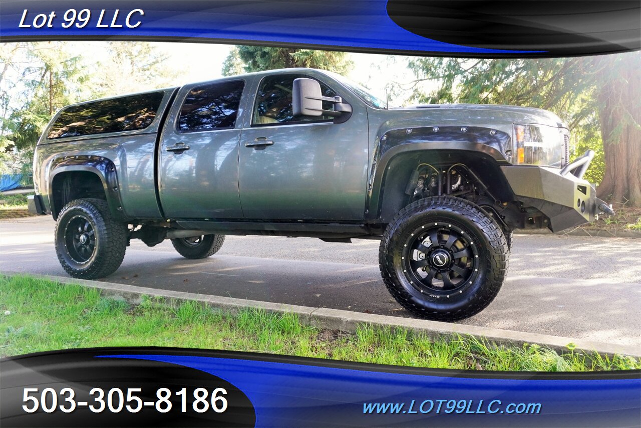2011 Chevrolet Silverado 2500 HD LTZ 4X4 V8 6.0L Auto Heated Two Tone Leather  Moon Roof WINCH LIFTED 20 Wheels 37X13.5 20 OFF ROAD TIRES Canopy - Photo 7 - Milwaukie, OR 97267
