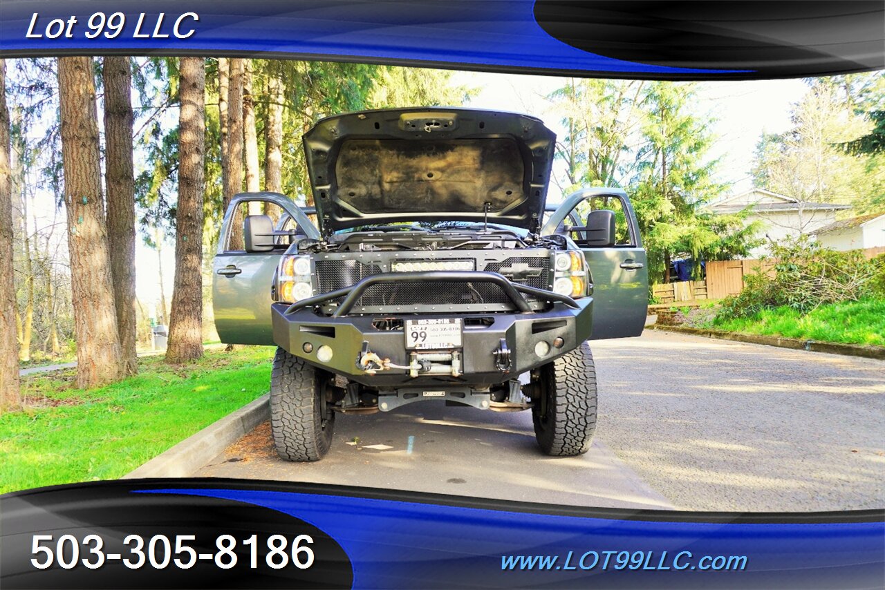 2011 Chevrolet Silverado 2500 HD LTZ 4X4 V8 6.0L Auto Heated Two Tone Leather  Moon Roof WINCH LIFTED 20 Wheels 37X13.5 20 OFF ROAD TIRES Canopy - Photo 30 - Milwaukie, OR 97267
