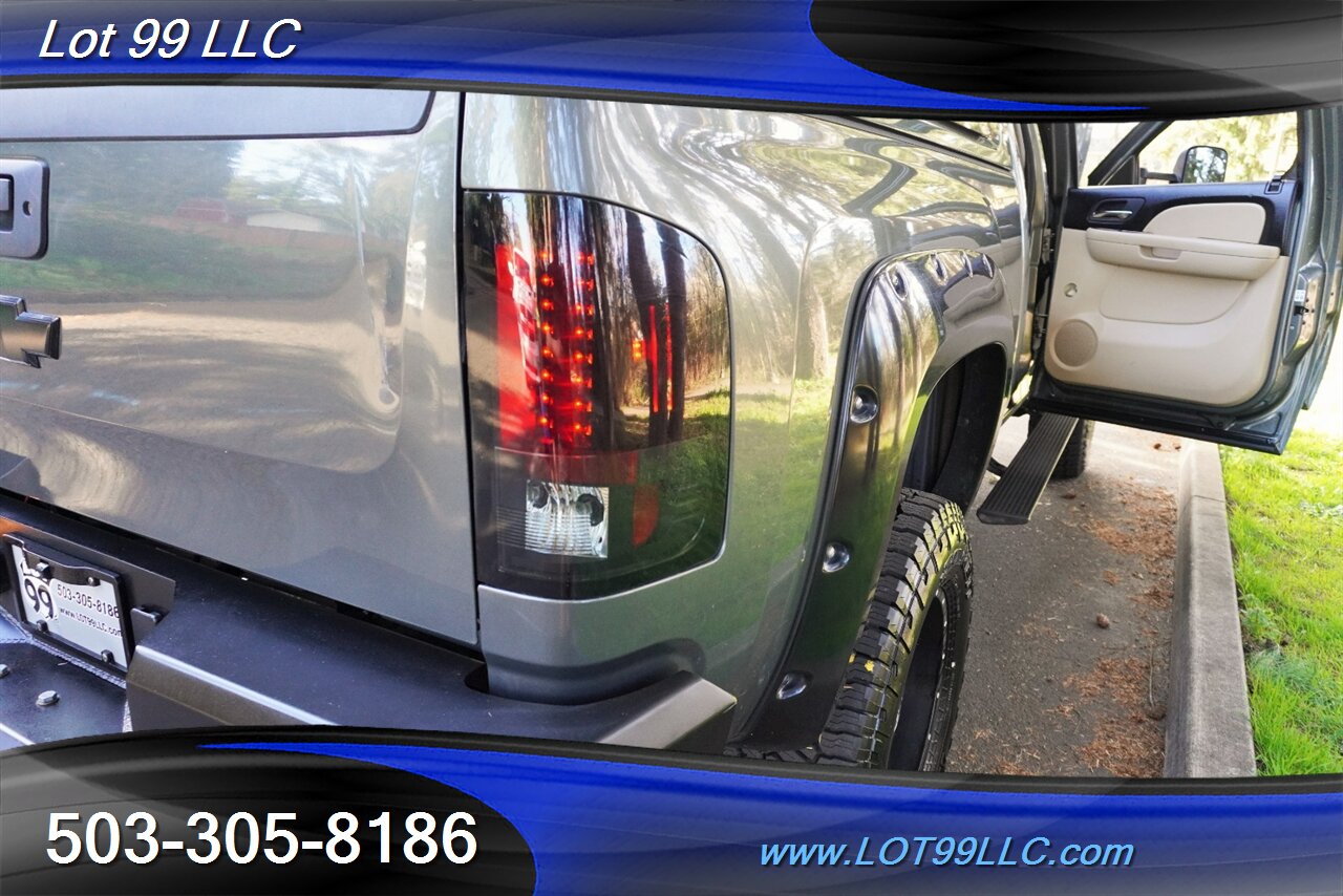 2011 Chevrolet Silverado 2500 HD LTZ 4X4 V8 6.0L Auto Heated Two Tone Leather  Moon Roof WINCH LIFTED 20 Wheels 37X13.5 20 OFF ROAD TIRES Canopy - Photo 34 - Milwaukie, OR 97267