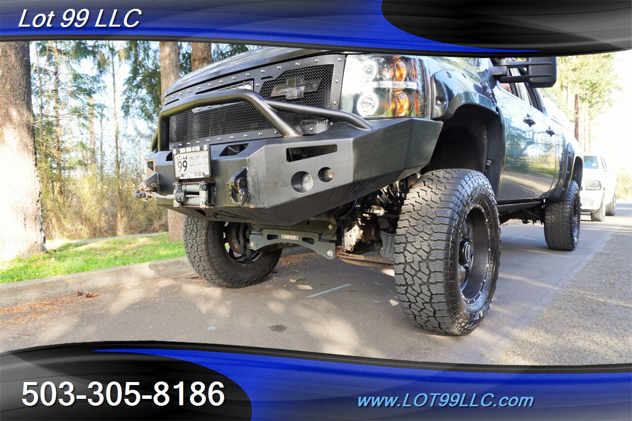 2011 Chevrolet Silverado 2500 HD LTZ 4X4 V8 6.0L Auto Heated Two Tone Leather  Moon Roof WINCH LIFTED 20 Wheels 37X13.5 20 OFF ROAD TIRES Canopy - Photo 4 - Milwaukie, OR 97267