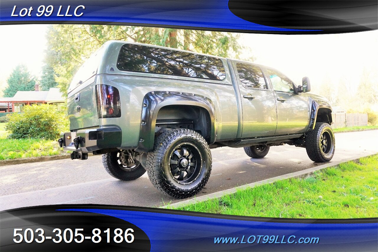 2011 Chevrolet Silverado 2500 HD LTZ 4X4 V8 6.0L Auto Heated Two Tone Leather  Moon Roof WINCH LIFTED 20 Wheels 37X13.5 20 OFF ROAD TIRES Canopy - Photo 9 - Milwaukie, OR 97267