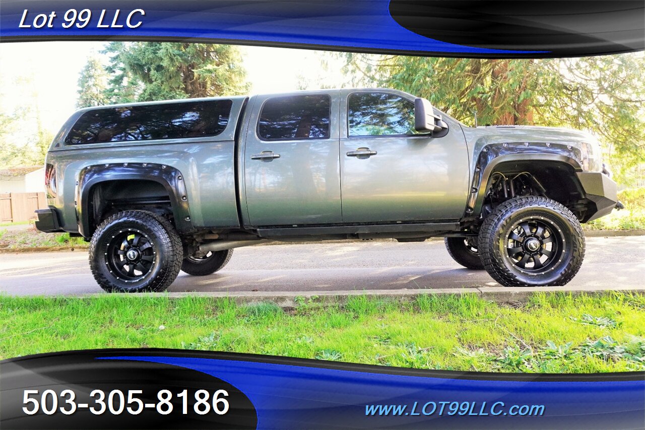 2011 Chevrolet Silverado 2500 HD LTZ 4X4 V8 6.0L Auto Heated Two Tone Leather  Moon Roof WINCH LIFTED 20 Wheels 37X13.5 20 OFF ROAD TIRES Canopy - Photo 8 - Milwaukie, OR 97267