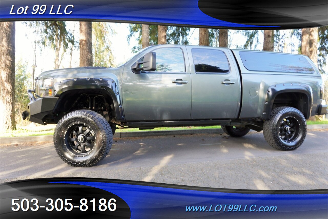 2011 Chevrolet Silverado 2500 HD LTZ 4X4 V8 6.0L Auto Heated Two Tone Leather  Moon Roof WINCH LIFTED 20 Wheels 37X13.5 20 OFF ROAD TIRES Canopy - Photo 5 - Milwaukie, OR 97267