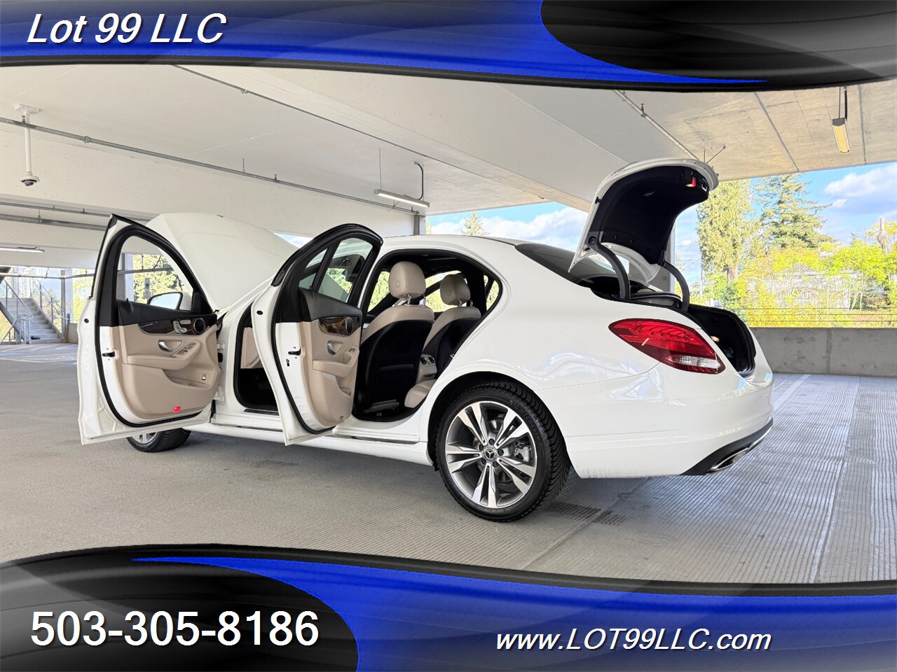 2018 Mercedes-Benz C300 4MATIC AWD 75k 32MPG Htd Leather  Great Service History Clean Title and Carfax - Photo 31 - Milwaukie, OR 97267
