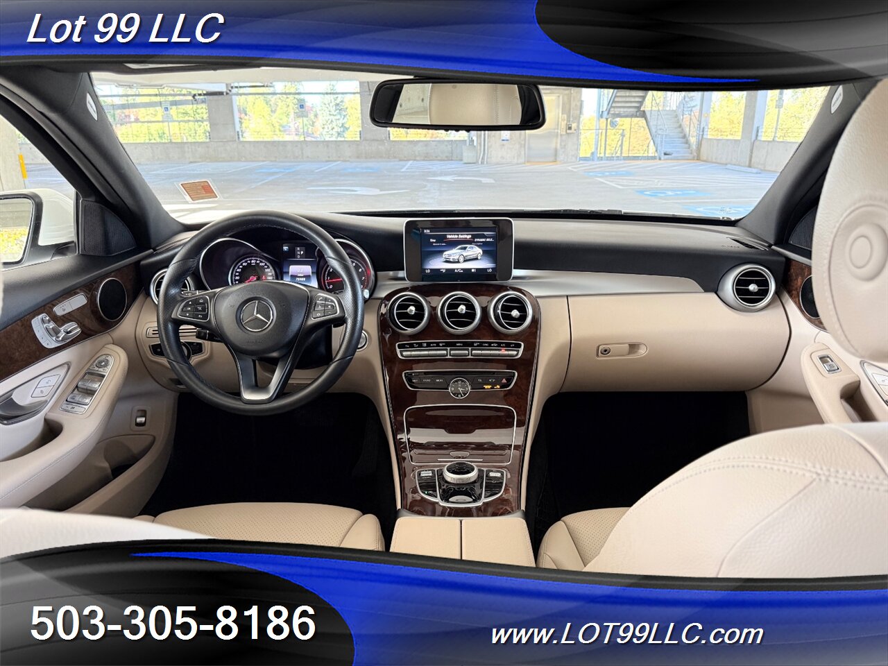 2018 Mercedes-Benz C300 4MATIC AWD 75k 32MPG Htd Leather  Great Service History Clean Title and Carfax - Photo 10 - Milwaukie, OR 97267