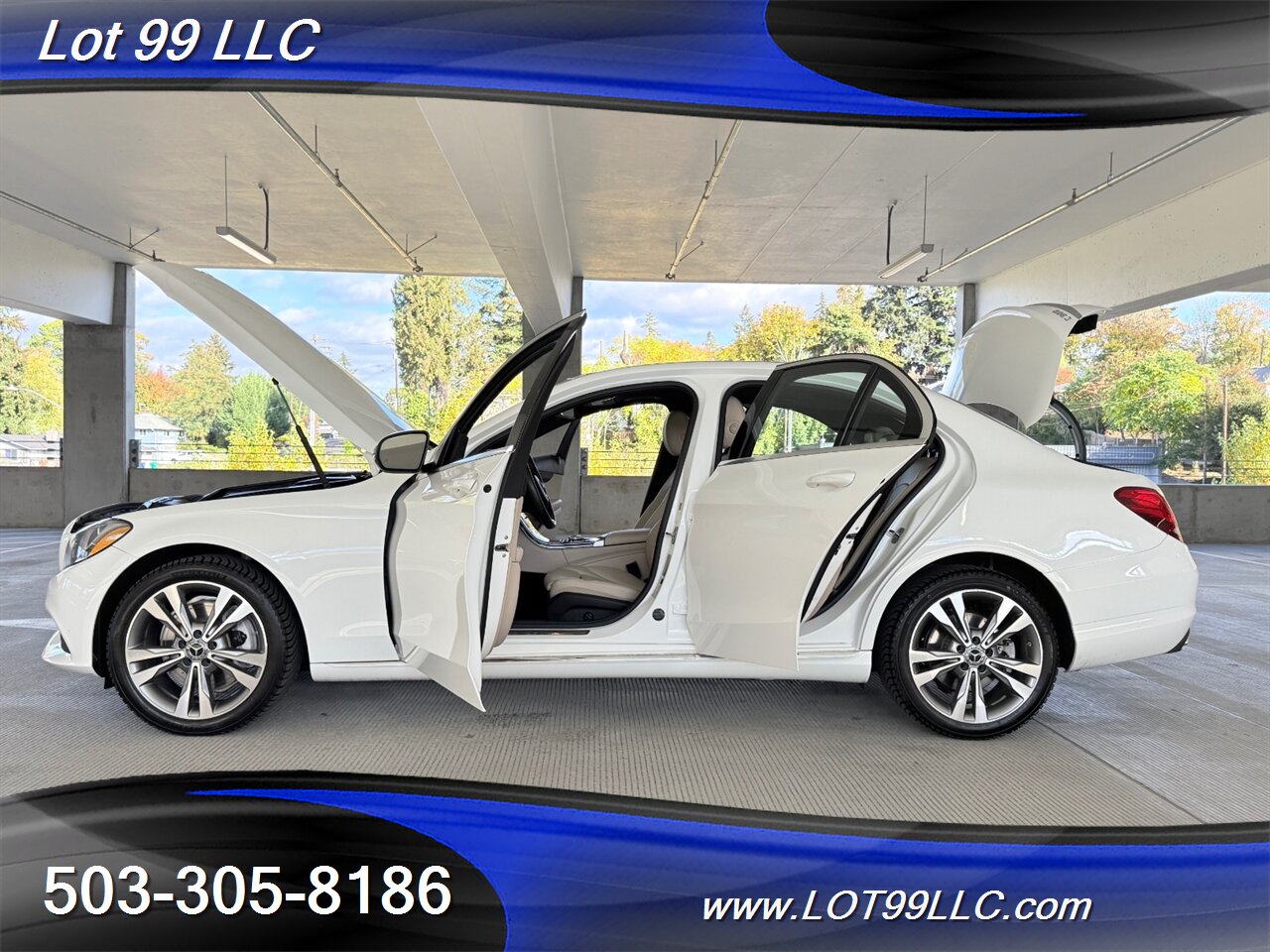 2018 Mercedes-Benz C300 4MATIC AWD 75k 32MPG Htd Leather  Great Service History Clean Title and Carfax - Photo 19 - Milwaukie, OR 97267