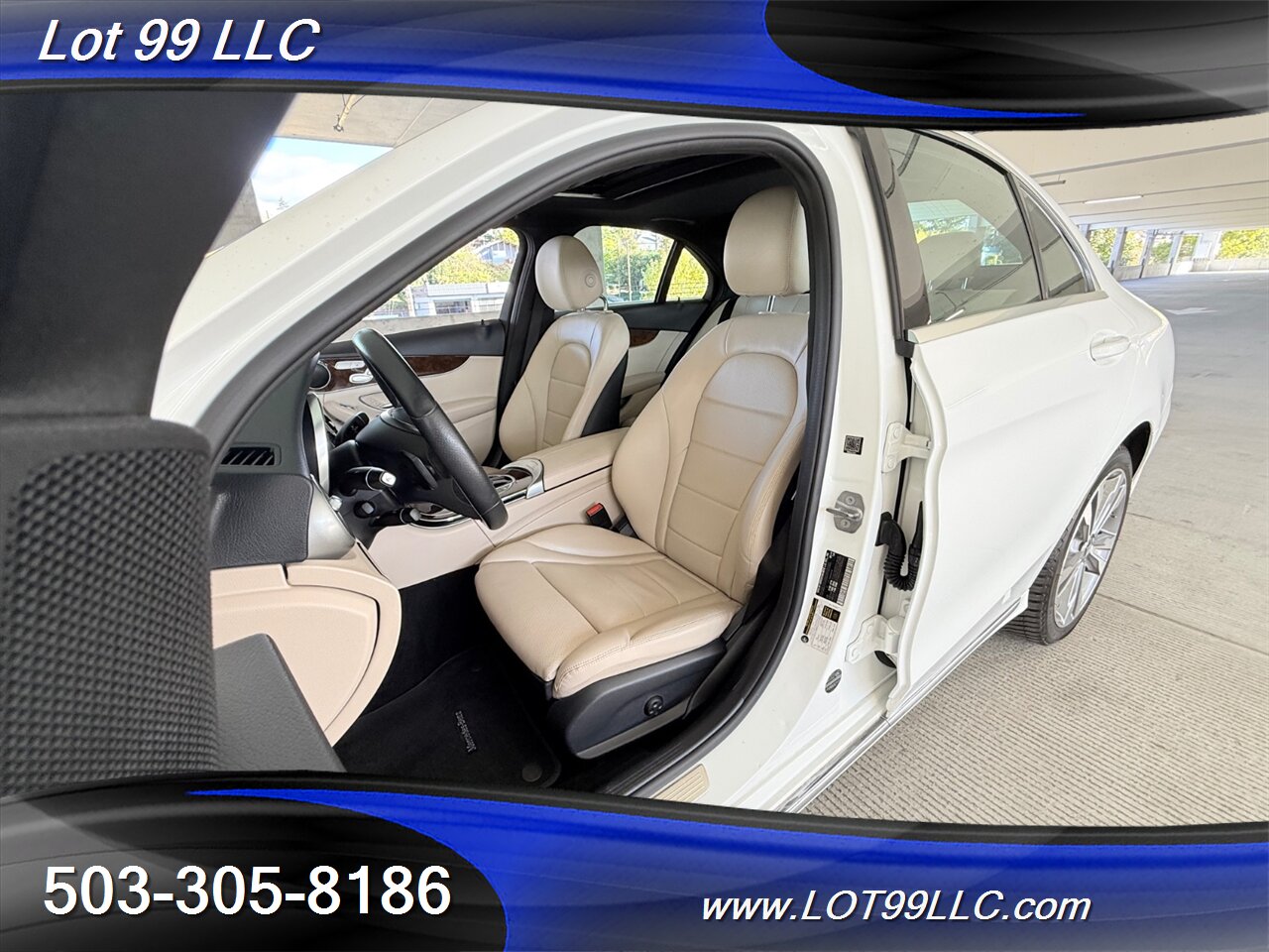2018 Mercedes-Benz C300 4MATIC AWD 75k 32MPG Htd Leather  Great Service History Clean Title and Carfax - Photo 11 - Milwaukie, OR 97267