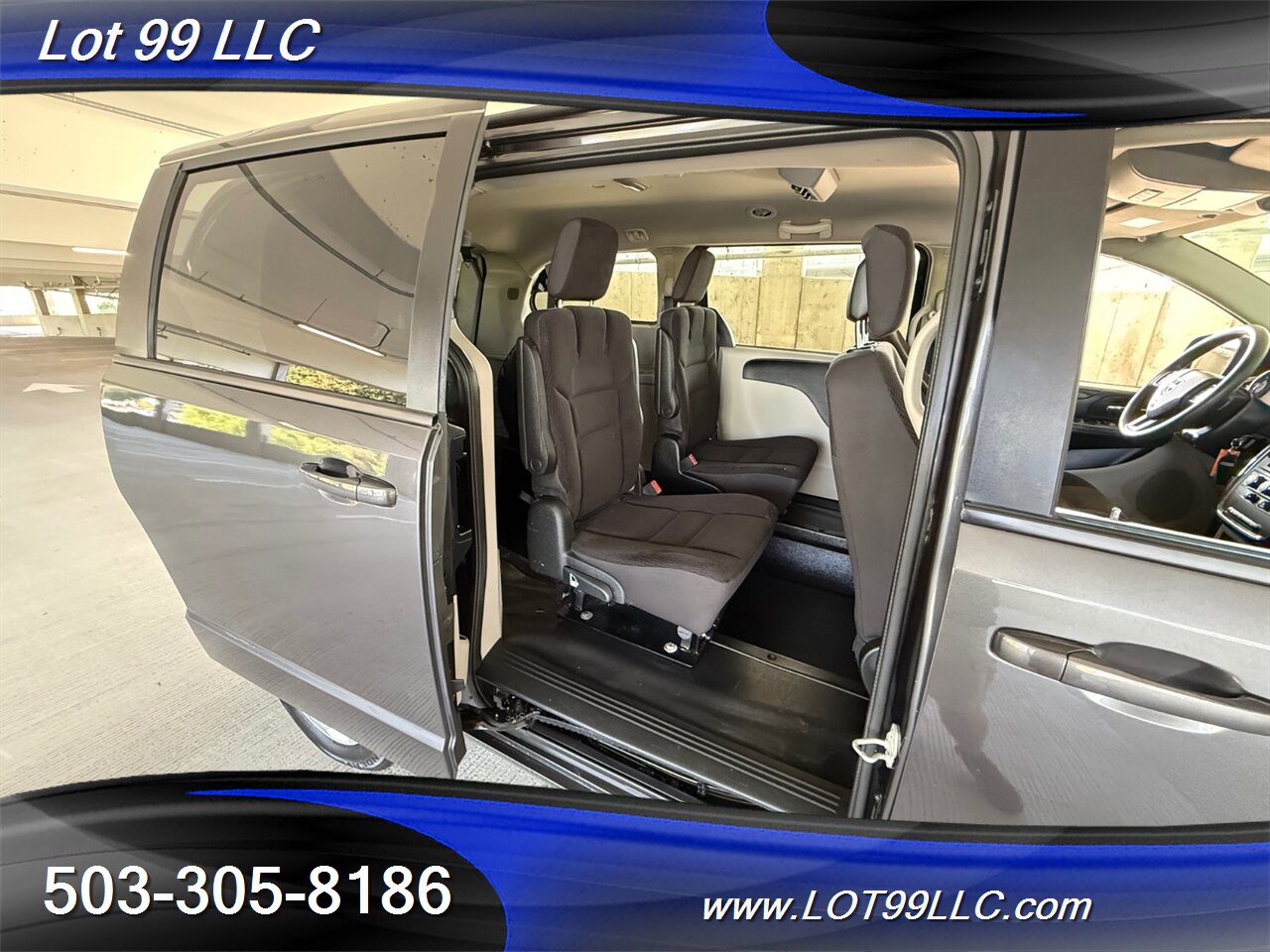 2018 Dodge Grand Caravan 75k WHEELCHAIR VAN Rear Entry Ramp BraunAbility Dual Power Sliding Doors Power Hatch BackUp Camera - Photo 39 - Milwaukie, OR 97267