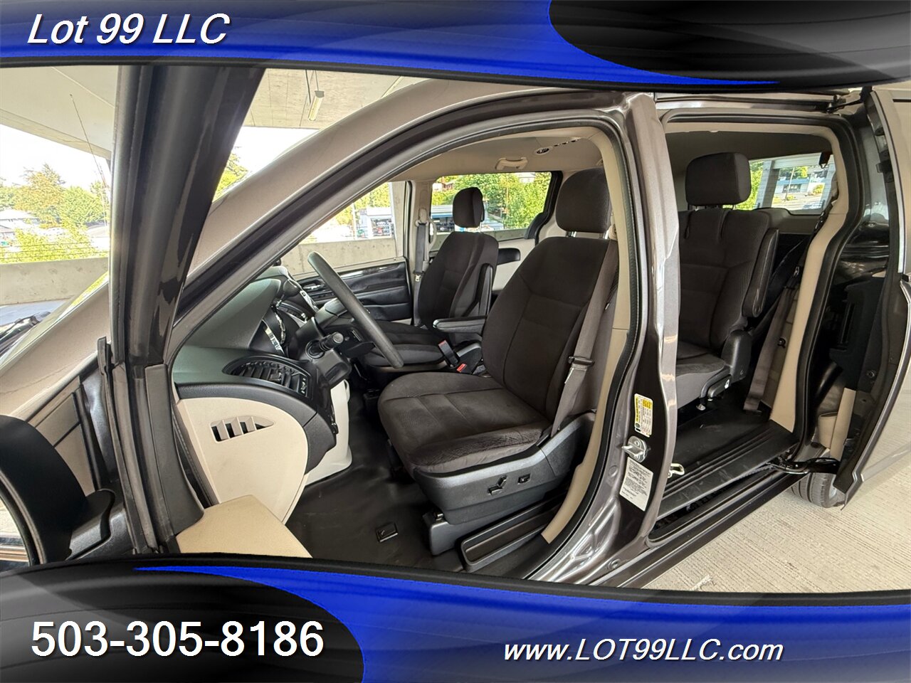 2018 Dodge Grand Caravan 75k WHEELCHAIR VAN Rear Entry Ramp BraunAbility Dual Power Sliding Doors Power Hatch BackUp Camera - Photo 6 - Milwaukie, OR 97267