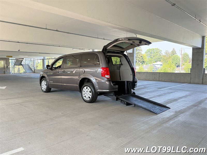 2018 Dodge Grand Caravan 75k WHEELCHAIR VAN Rear Entry Ramp BraunAbility  Dual Power Sliding Doors Power Hatch BackUp Camera