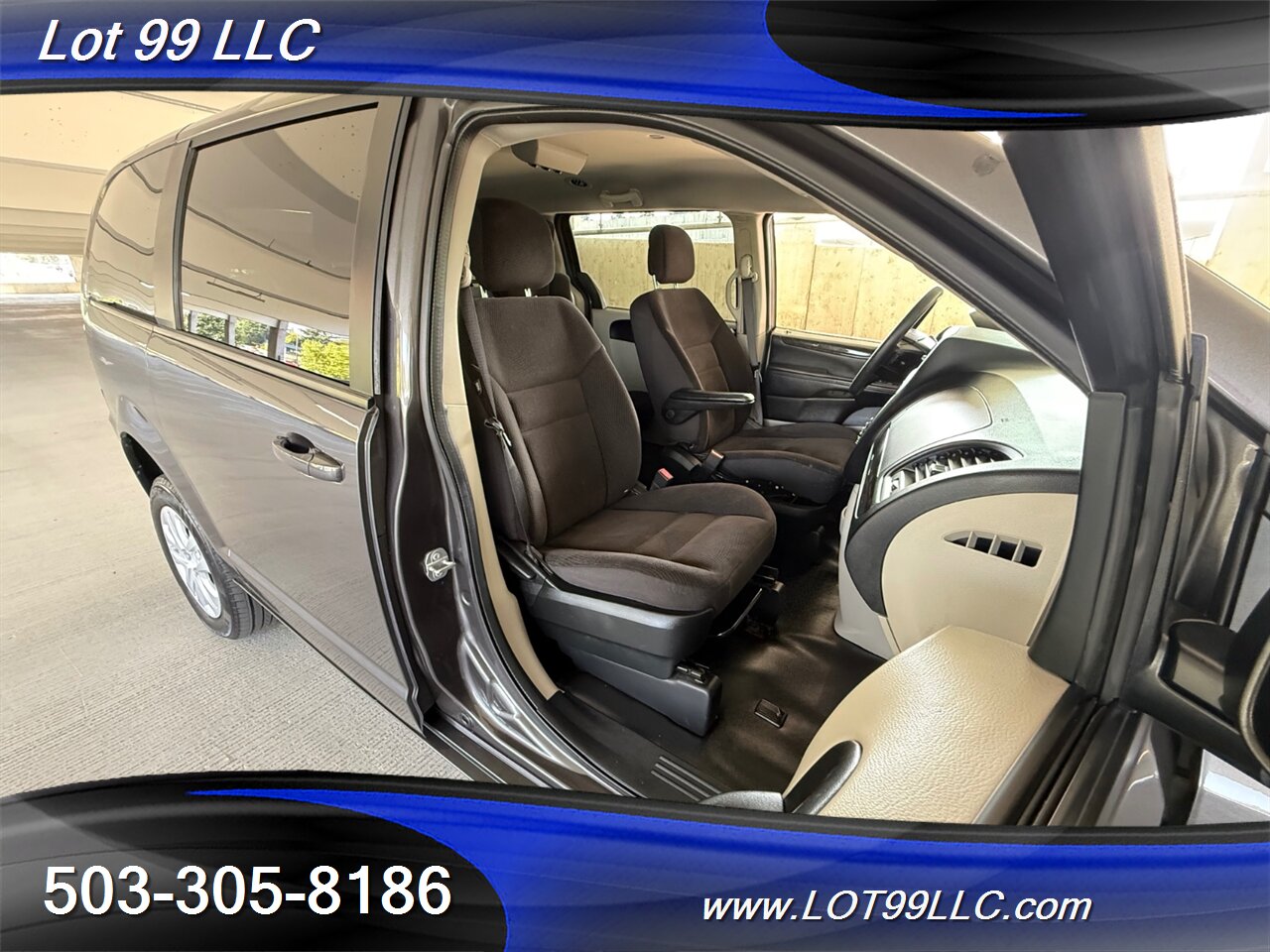 2018 Dodge Grand Caravan 75k WHEELCHAIR VAN Rear Entry Ramp BraunAbility Dual Power Sliding Doors Power Hatch BackUp Camera - Photo 18 - Milwaukie, OR 97267