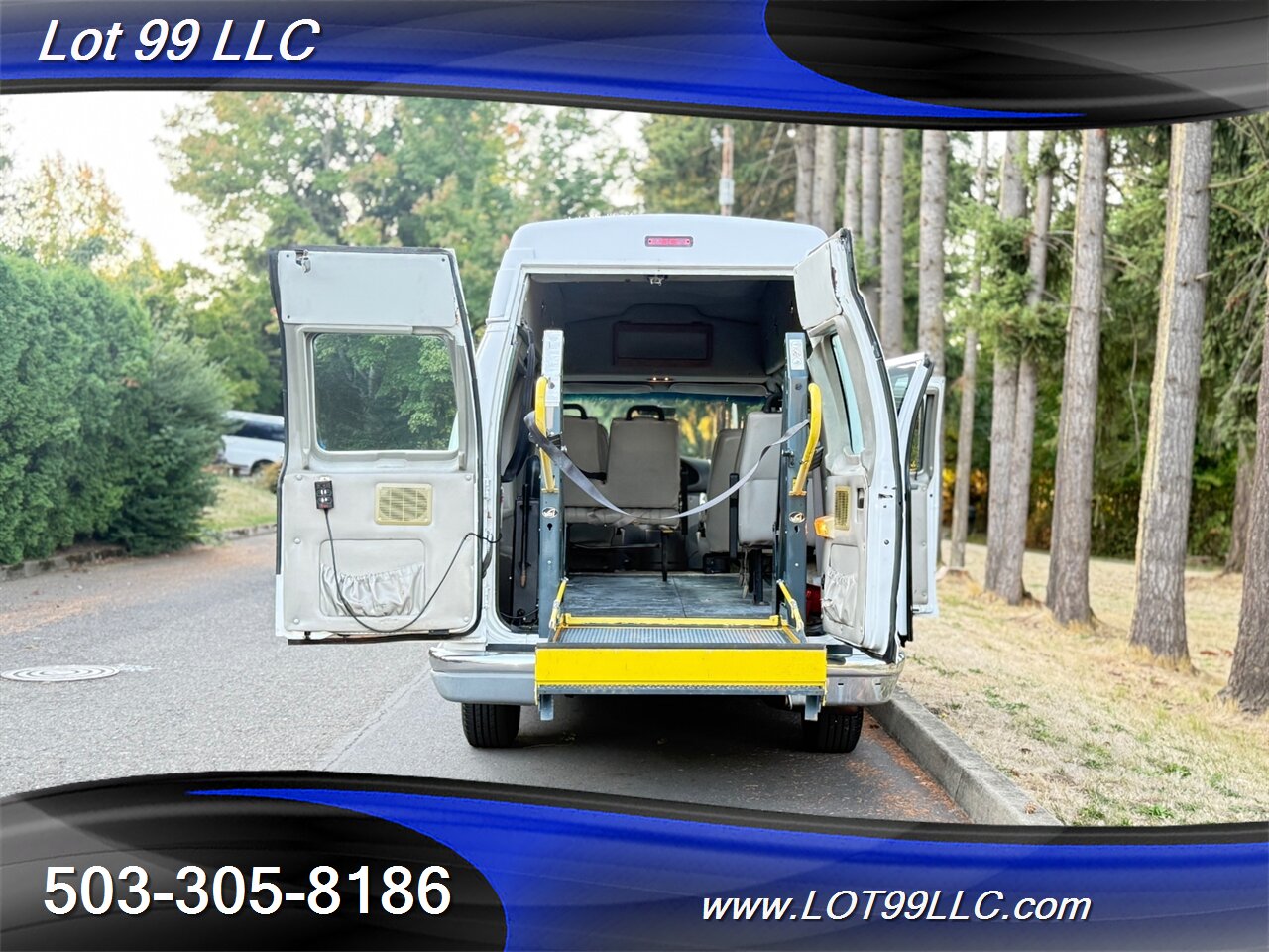 2000 Ford E-Series Van ECONOLINE E350 76k **WHEELCHAIR VAN ** High Roof  Turtle Top - Photo 41 - Milwaukie, OR 97267