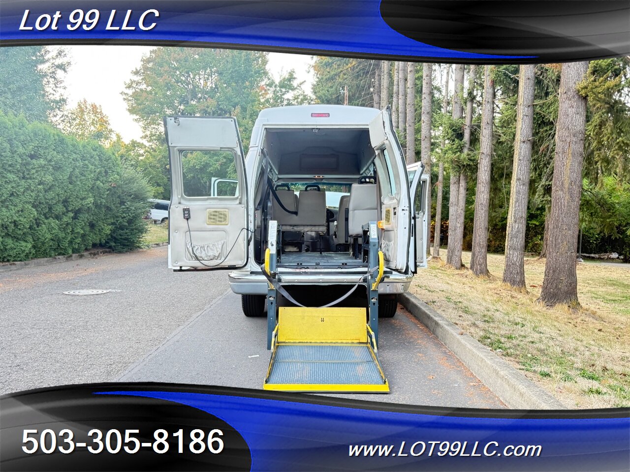 2000 Ford E-Series Van ECONOLINE E350 76k **WHEELCHAIR VAN ** High Roof  Turtle Top - Photo 56 - Milwaukie, OR 97267