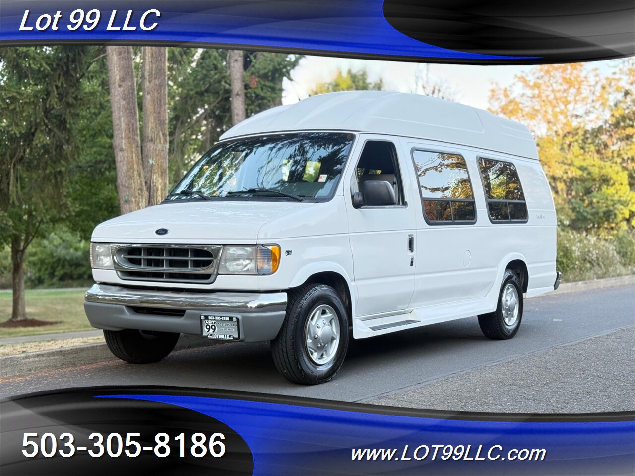 2000 Ford E-Series Van ECONOLINE E350 76k **WHEELCHAIR VAN ** High Roof  Turtle Top - Photo 5 - Milwaukie, OR 97267