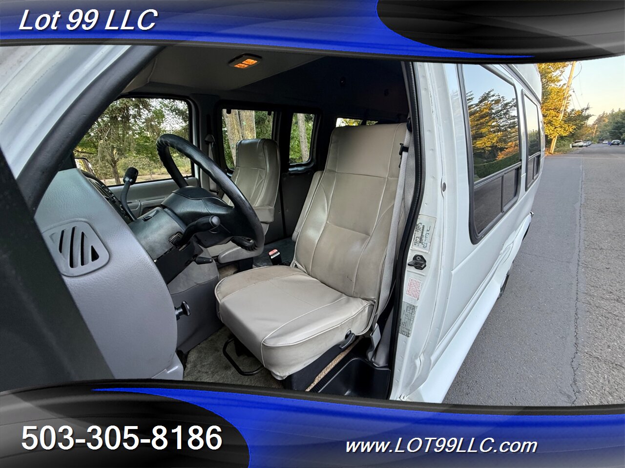 2000 Ford E-Series Van ECONOLINE E350 76k **WHEELCHAIR VAN ** High Roof  Turtle Top - Photo 15 - Milwaukie, OR 97267