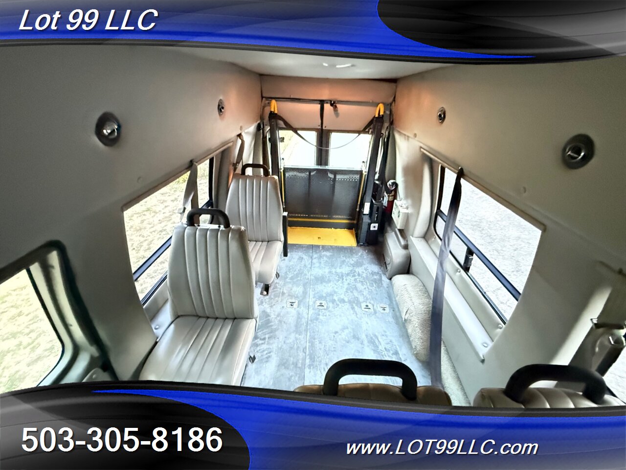 2000 Ford E-Series Van ECONOLINE E350 76k **WHEELCHAIR VAN ** High Roof  Turtle Top - Photo 38 - Milwaukie, OR 97267