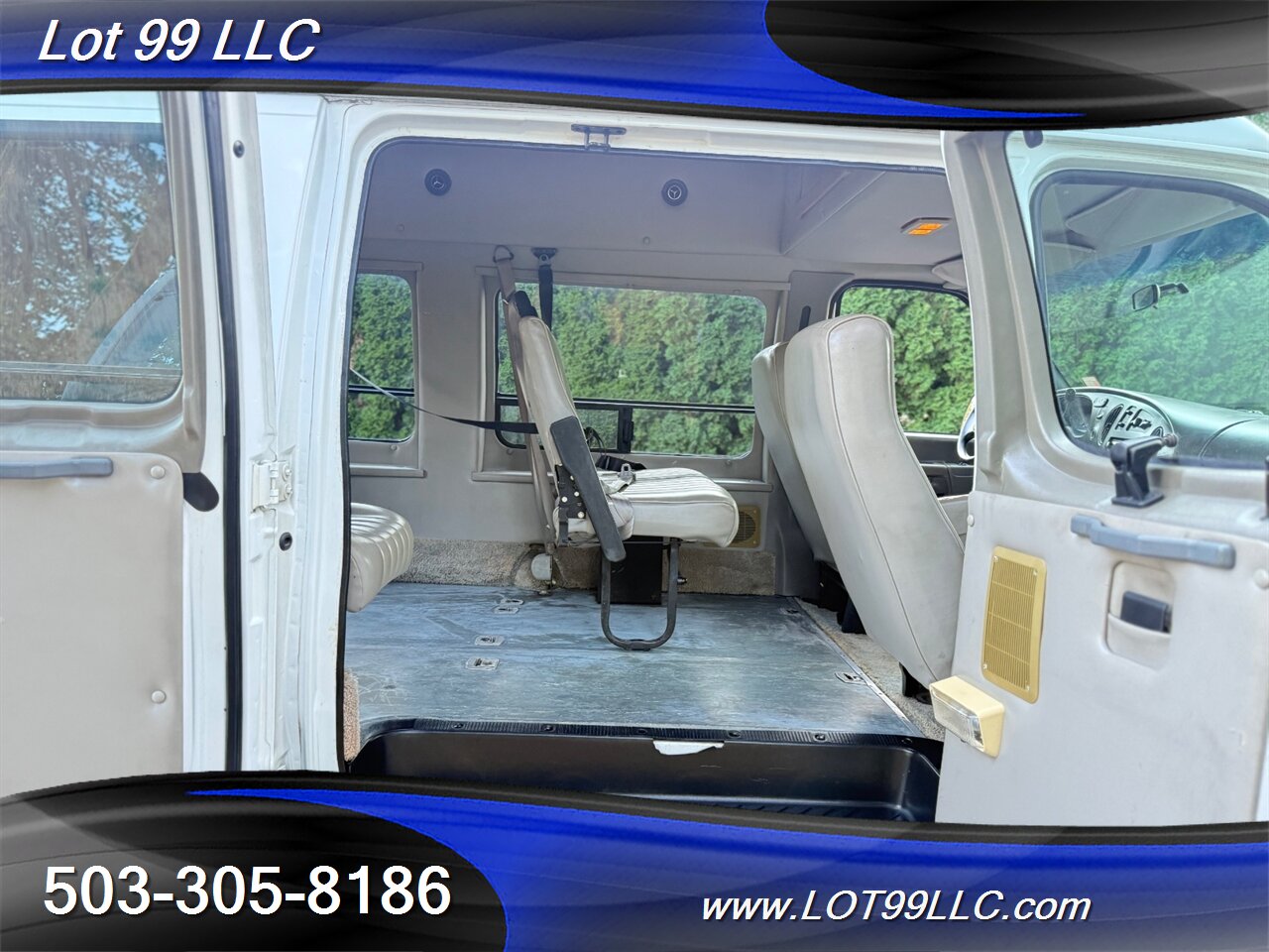 2000 Ford E-Series Van ECONOLINE E350 76k **WHEELCHAIR VAN ** High Roof  Turtle Top - Photo 37 - Milwaukie, OR 97267