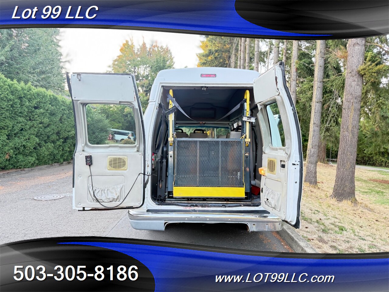 2000 Ford E-Series Van ECONOLINE E350 76k **WHEELCHAIR VAN ** High Roof  Turtle Top - Photo 39 - Milwaukie, OR 97267