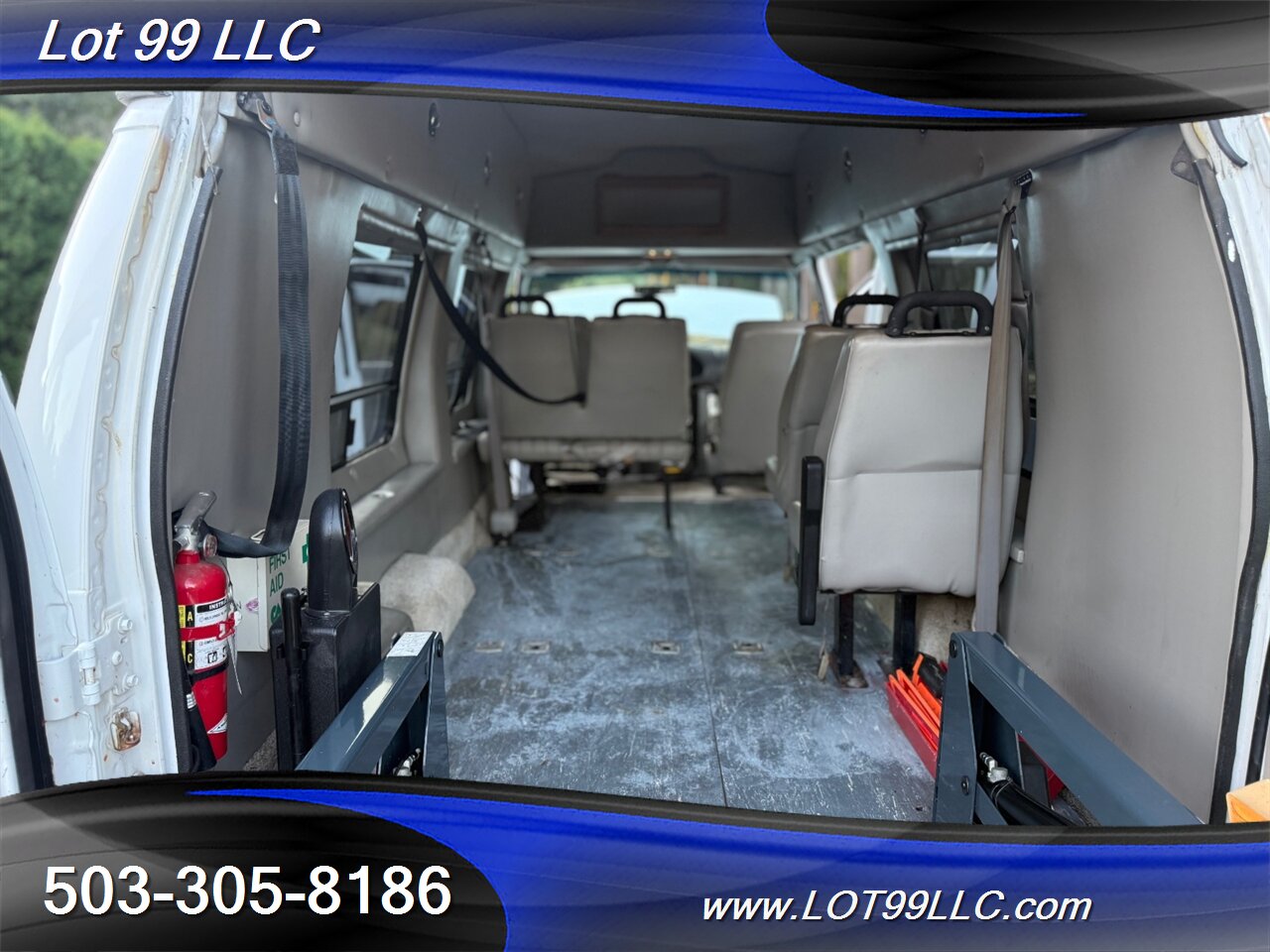2000 Ford E-Series Van ECONOLINE E350 76k **WHEELCHAIR VAN ** High Roof  Turtle Top - Photo 58 - Milwaukie, OR 97267