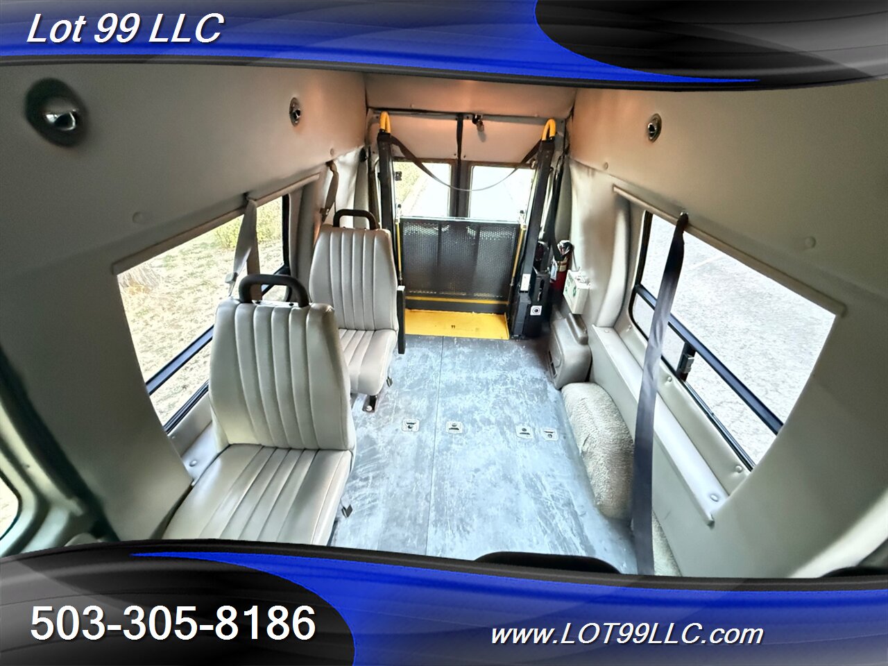 2000 Ford E-Series Van ECONOLINE E350 76k **WHEELCHAIR VAN ** High Roof  Turtle Top - Photo 3 - Milwaukie, OR 97267