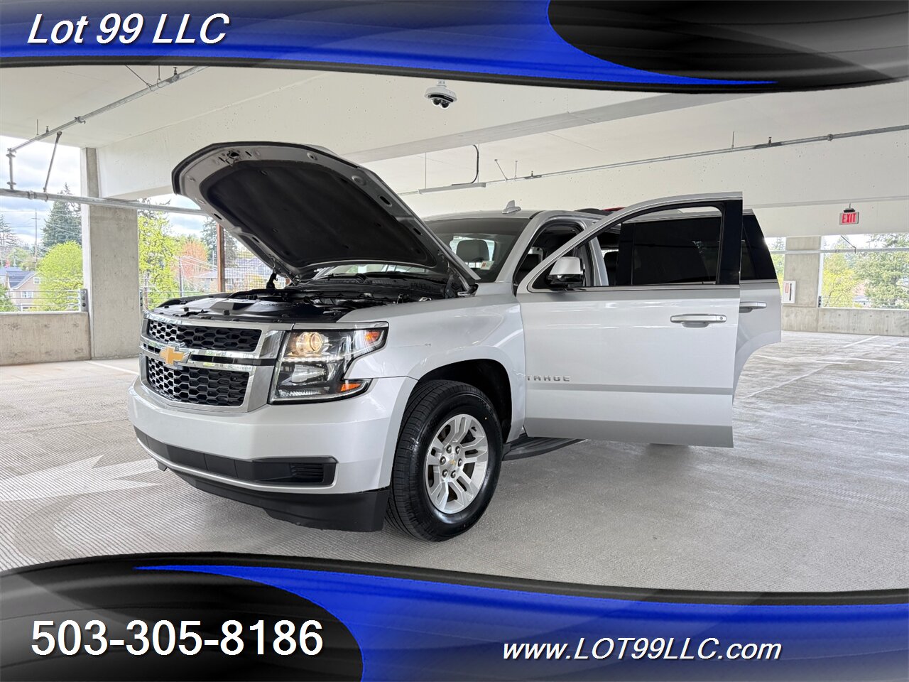 2015 Chevrolet Tahoe LT 4x4 113k NEW TIRES LOADED!! Leather DVD 3rd Row   - Photo 28 - Milwaukie, OR 97267