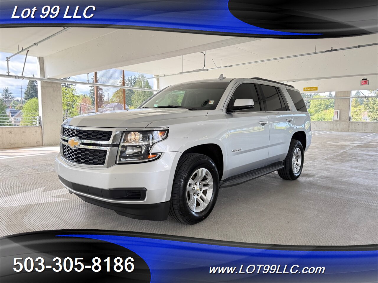 2015 Chevrolet Tahoe LT 4x4 113k NEW TIRES LOADED!! Leather DVD 3rd Row   - Photo 2 - Milwaukie, OR 97267