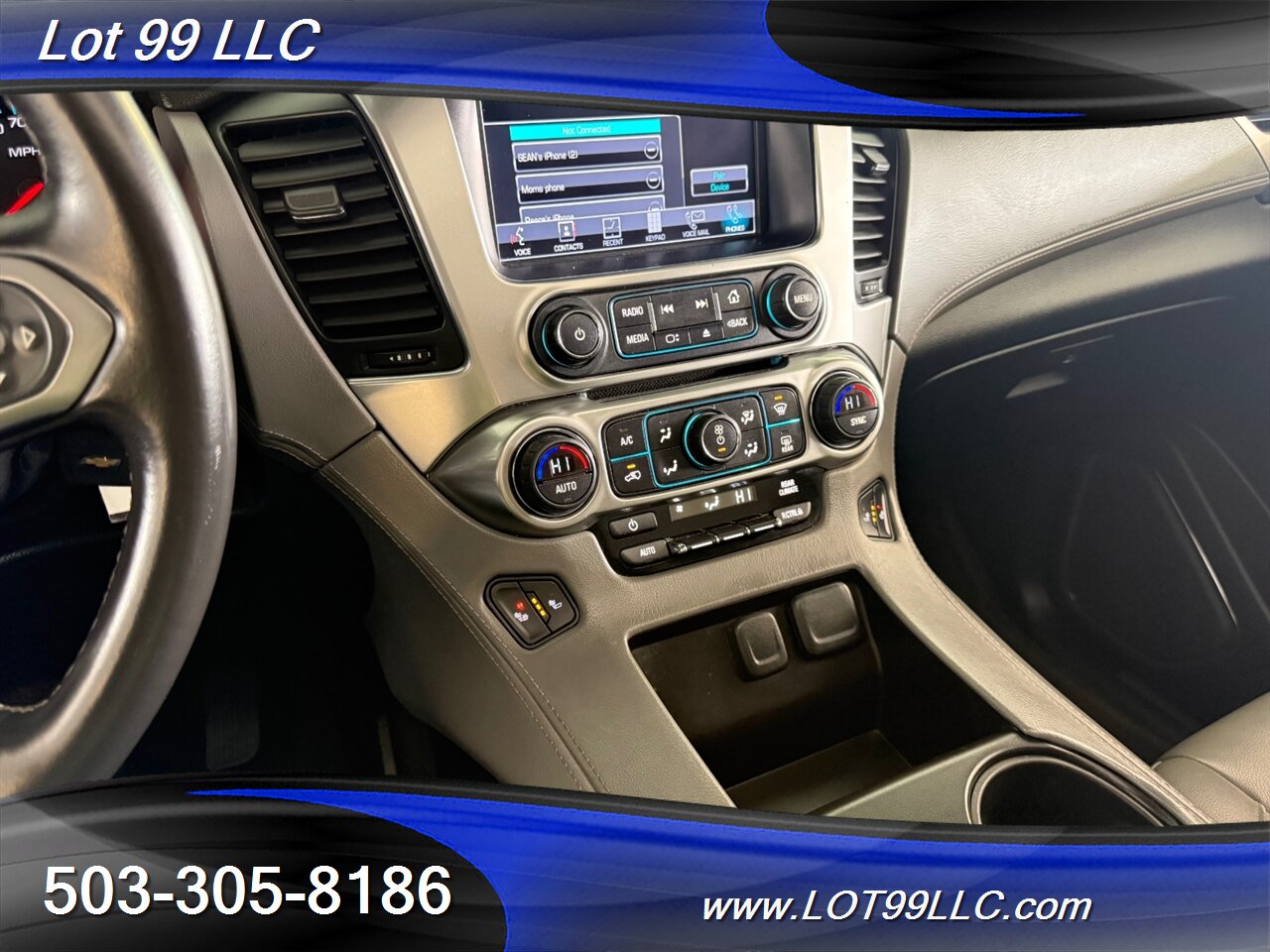 2015 Chevrolet Tahoe LT 4x4 113k NEW TIRES LOADED!! Leather DVD 3rd Row   - Photo 15 - Milwaukie, OR 97267