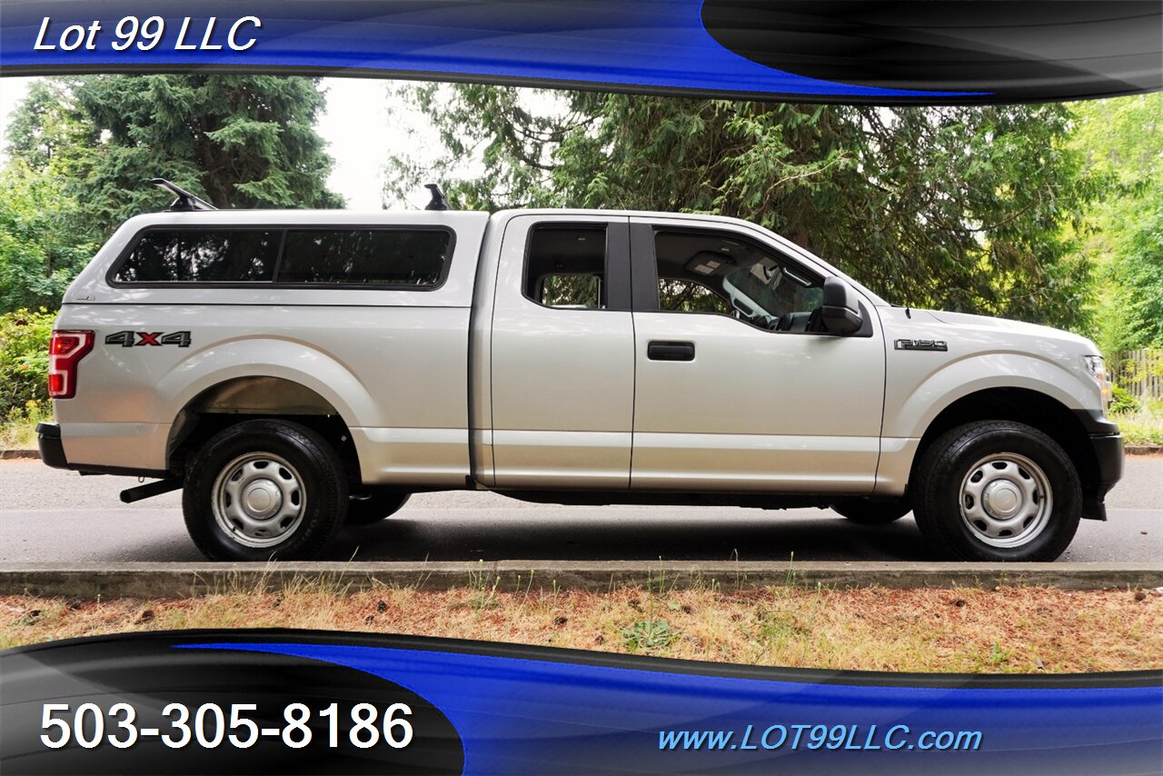 2018 Ford F-150 XL 4X4 Super Cab V6 3.3L Auto 6.5FT Bed Matching  Color Canopy 1 OWNER - Photo 8 - Milwaukie, OR 97267