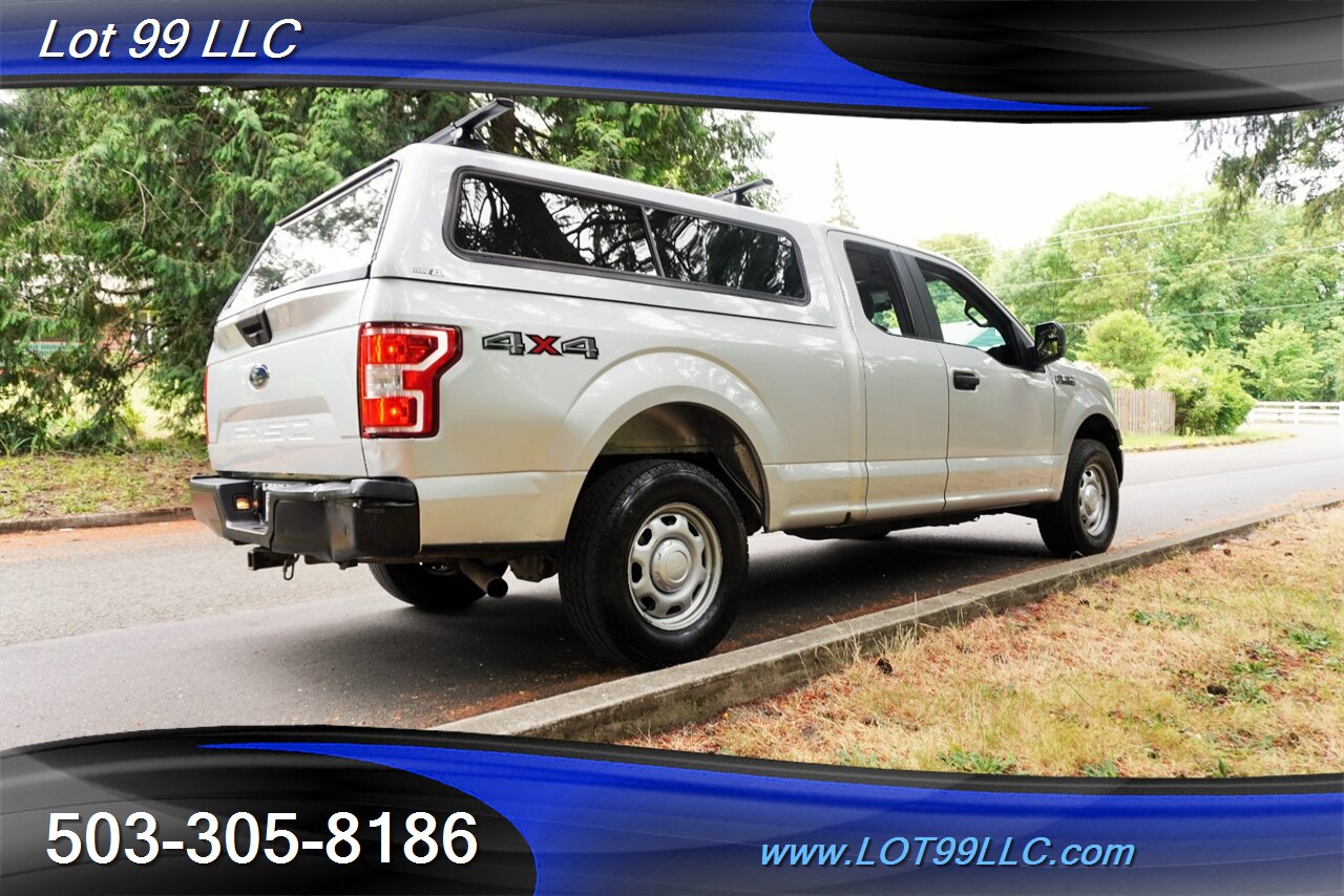 2018 Ford F-150 XL 4X4 Super Cab V6 3.3L Auto 6.5FT Bed Matching  Color Canopy 1 OWNER - Photo 9 - Milwaukie, OR 97267