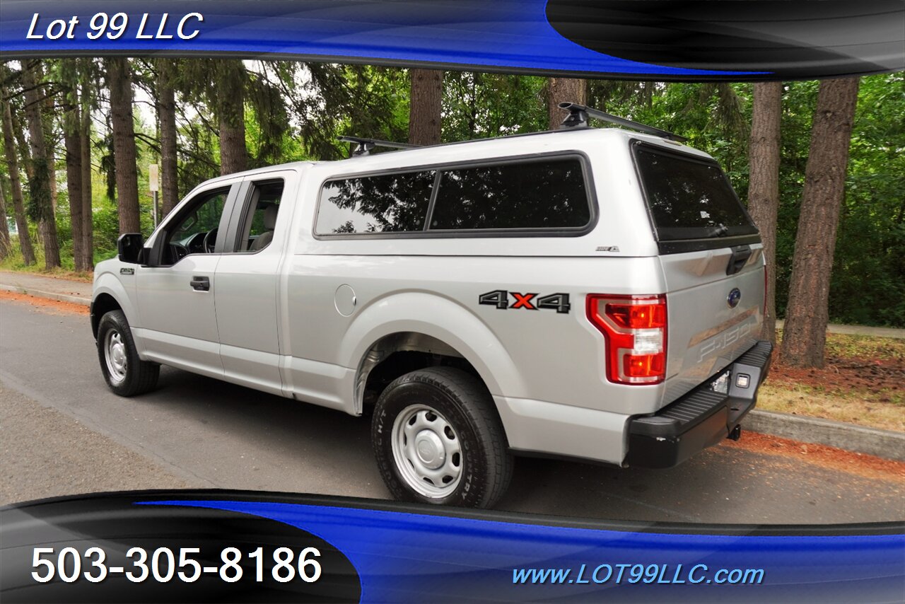 2018 Ford F-150 XL 4X4 Super Cab V6 3.3L Auto 6.5FT Bed Matching  Color Canopy 1 OWNER - Photo 11 - Milwaukie, OR 97267