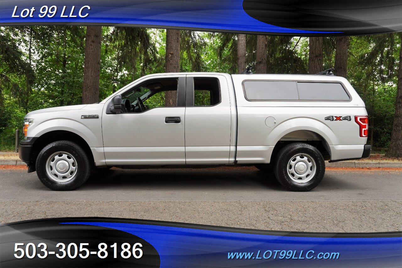 2018 Ford F-150 XL 4X4 Super Cab V6 3.3L Auto 6.5FT Bed Matching  Color Canopy 1 OWNER - Photo 1 - Milwaukie, OR 97267