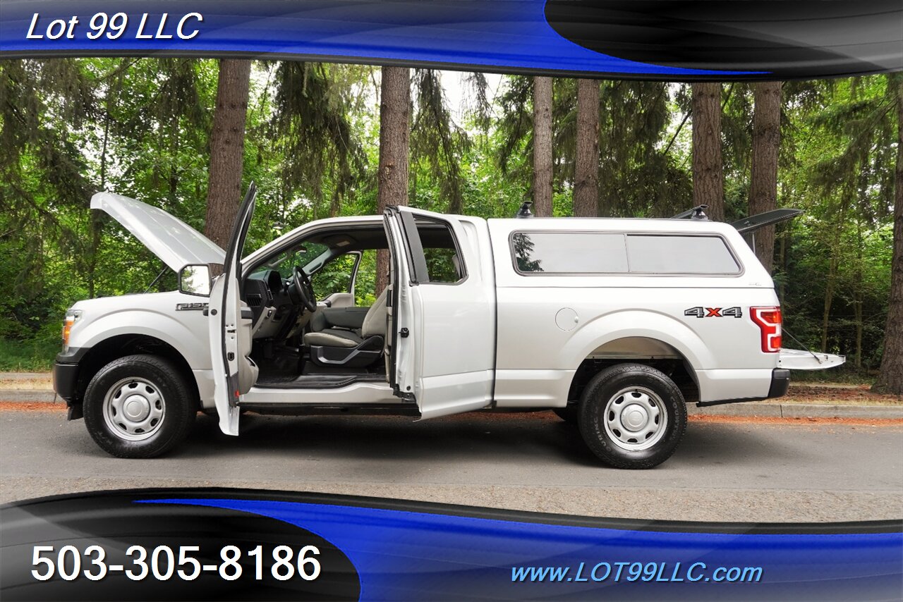 2018 Ford F-150 XL 4X4 Super Cab V6 3.3L Auto 6.5FT Bed Matching  Color Canopy 1 OWNER - Photo 25 - Milwaukie, OR 97267