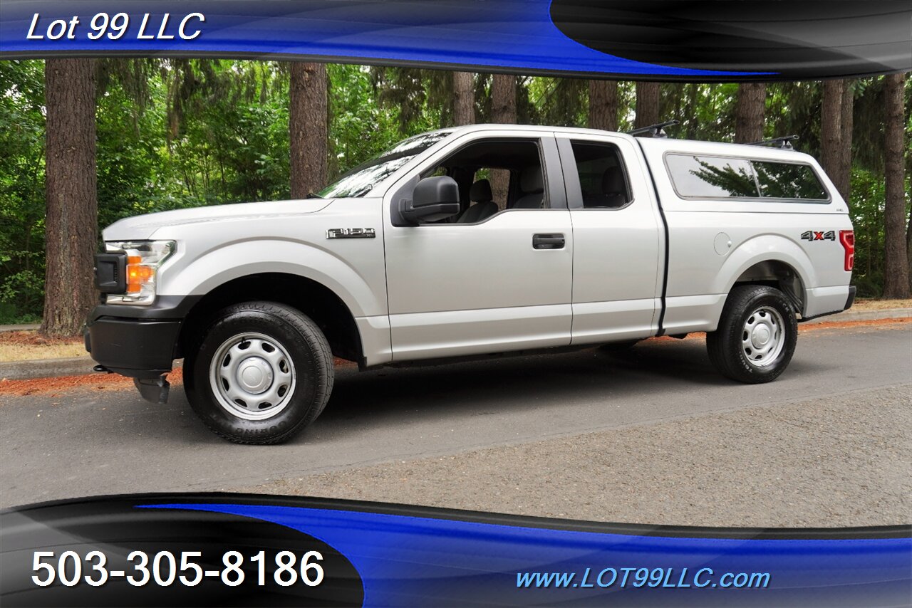 2018 Ford F-150 XL 4X4 Super Cab V6 3.3L Auto 6.5FT Bed Matching  Color Canopy 1 OWNER - Photo 5 - Milwaukie, OR 97267