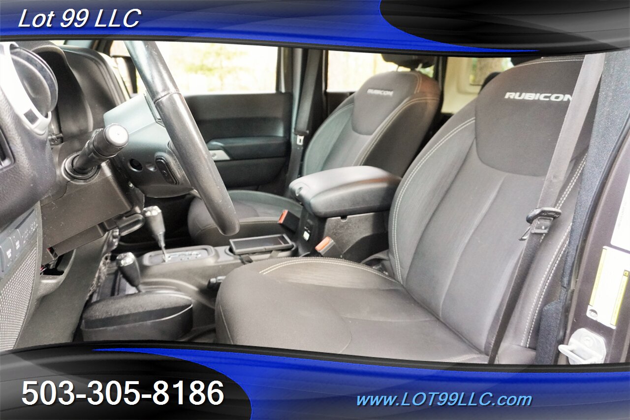 2014 Jeep Wrangler Rubicon 4X4 V6 3.6L Auto Hard Top 1 OWNER   - Photo 12 - Milwaukie, OR 97267