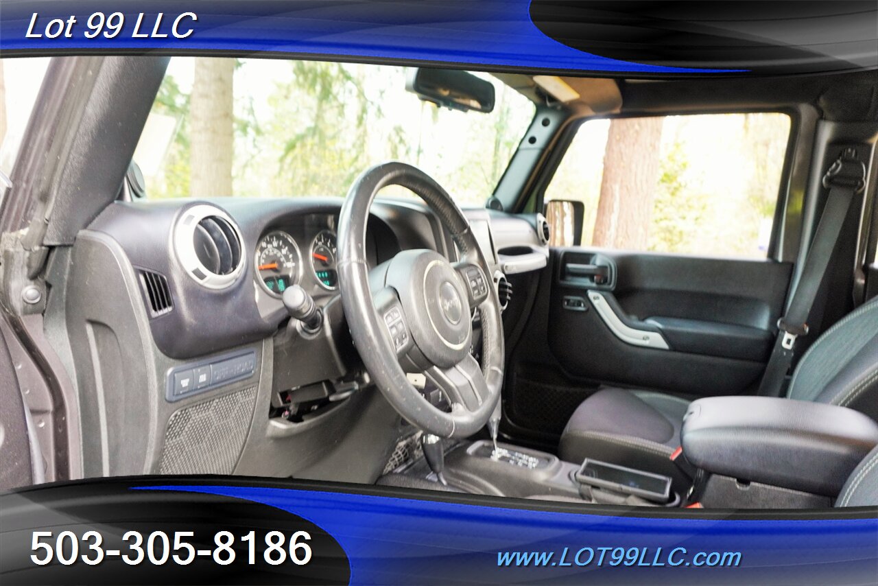 2014 Jeep Wrangler Rubicon 4X4 V6 3.6L Auto Hard Top 1 OWNER   - Photo 11 - Milwaukie, OR 97267