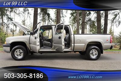2003 Chevrolet Silverado 2500 HD LT 4X4 6.6L Duramax Heated Leather DVD Short  Bed NEW TIRES 2 OWNERS NO RUST - Photo 28 - Milwaukie, OR 97267