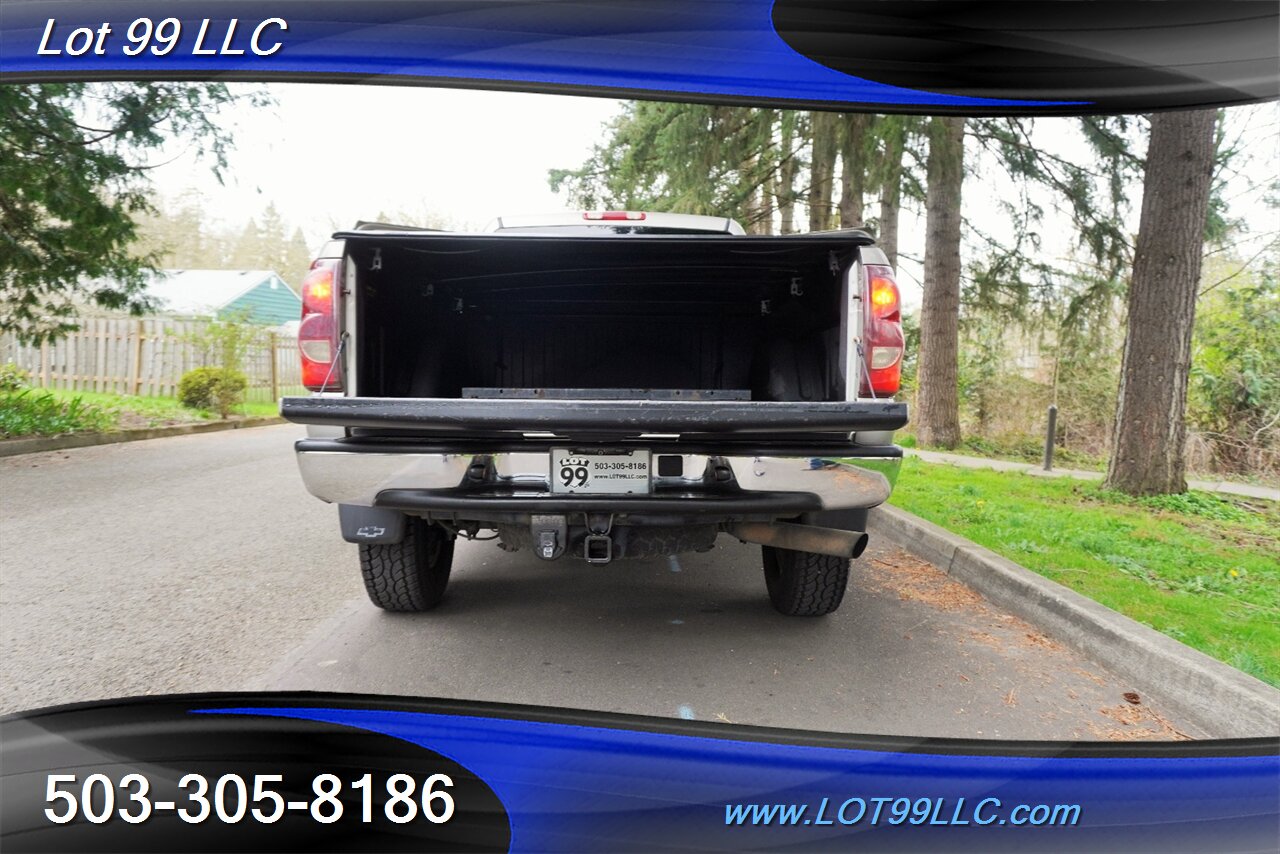 2003 Chevrolet Silverado 2500 HD LT 4X4 6.6L Duramax Heated Leather DVD Short  Bed NEW TIRES 2 OWNERS NO RUST - Photo 31 - Milwaukie, OR 97267