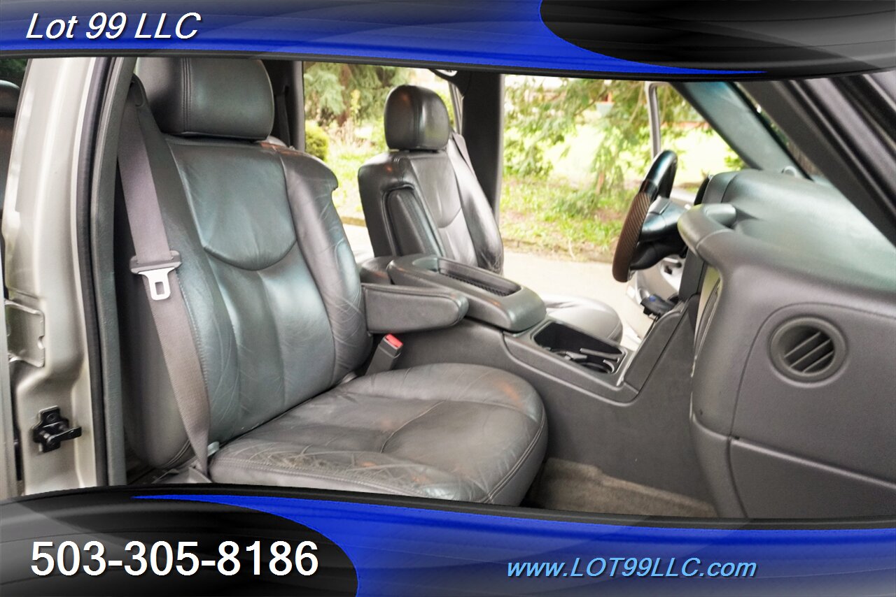 2003 Chevrolet Silverado 2500 HD LT 4X4 6.6L Duramax Heated Leather DVD Short  Bed NEW TIRES 2 OWNERS NO RUST - Photo 19 - Milwaukie, OR 97267