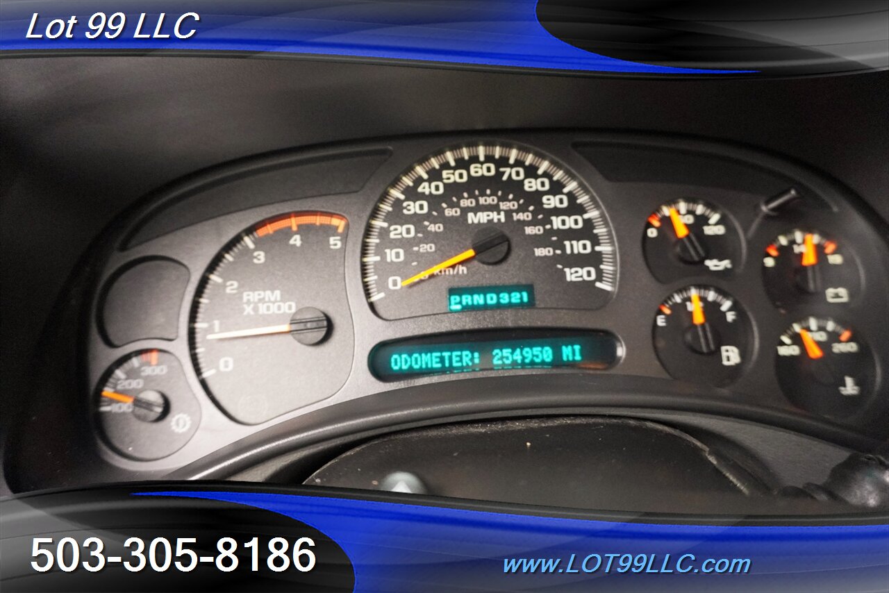 2003 Chevrolet Silverado 2500 HD LT 4X4 6.6L Duramax Heated Leather DVD Short  Bed NEW TIRES 2 OWNERS NO RUST - Photo 21 - Milwaukie, OR 97267