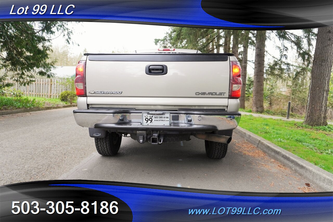 2003 Chevrolet Silverado 2500 HD LT 4X4 6.6L Duramax Heated Leather DVD Short  Bed NEW TIRES 2 OWNERS NO RUST - Photo 10 - Milwaukie, OR 97267