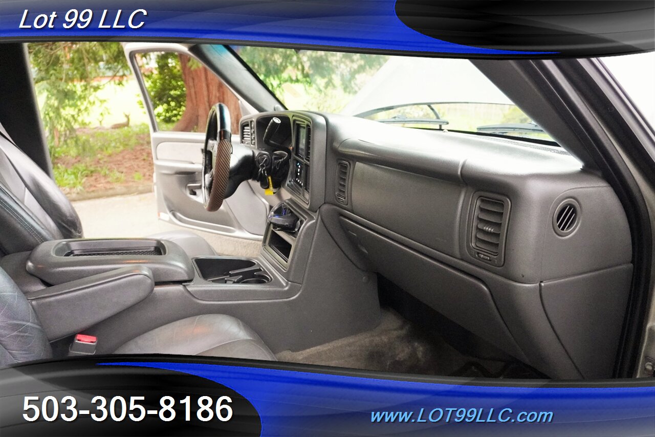 2003 Chevrolet Silverado 2500 HD LT 4X4 6.6L Duramax Heated Leather DVD Short  Bed NEW TIRES 2 OWNERS NO RUST - Photo 18 - Milwaukie, OR 97267