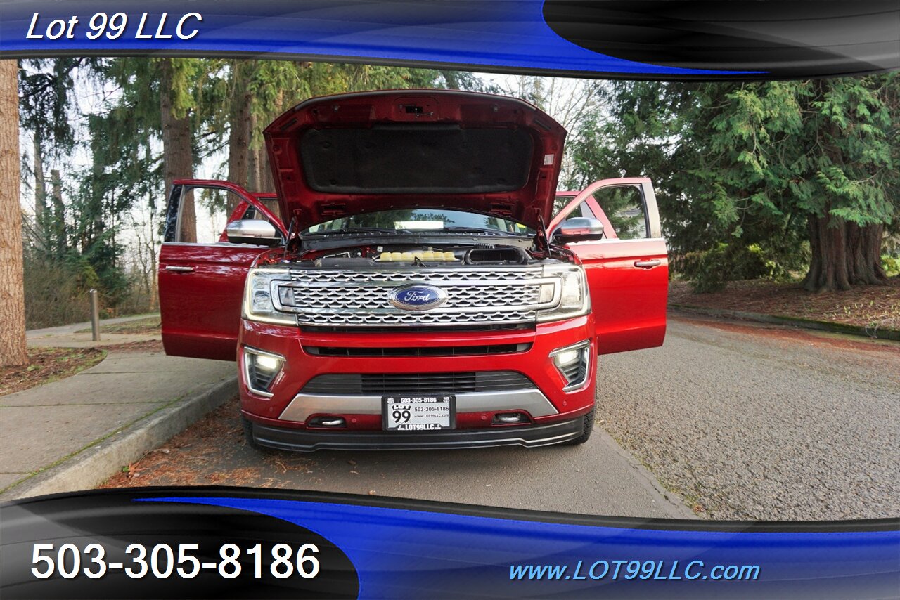 2019 Ford Expedition MAX Platinum 4X4 3.5L ECOBOOST Leather Pano 2 OWNERS   - Photo 35 - Milwaukie, OR 97267