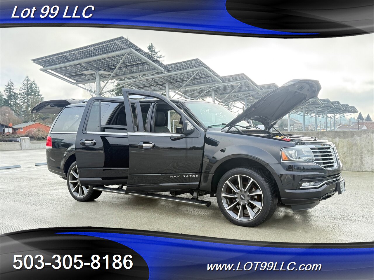 2016 Lincoln Navigator L Reserve 4x4 105k Miles NEW TIRES Htd Cld Leather  Navi Cam Headrest DVD'S Moon Roof - Photo 43 - Milwaukie, OR 97267