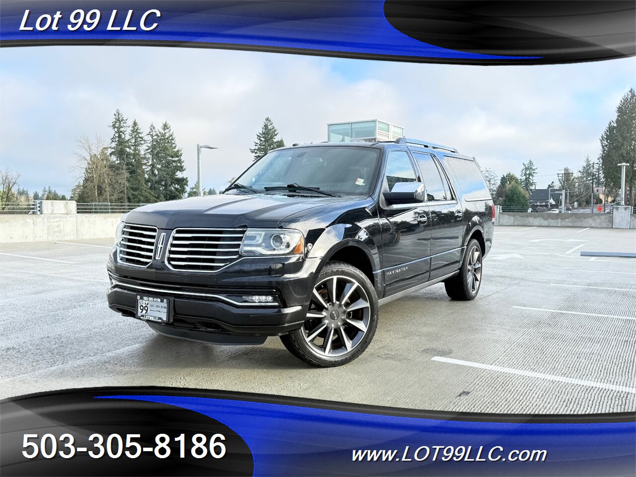 2016 Lincoln Navigator L Reserve 4x4 105k Miles NEW TIRES Htd Cld Leather  Navi Cam Headrest DVD'S Moon Roof - Photo 2 - Milwaukie, OR 97267